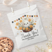 Schattige Geest Halloween Verjaardags Cadeautje