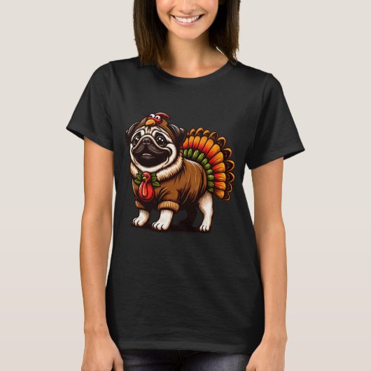Schattige Geest Hond T-shirt (Voorkant)