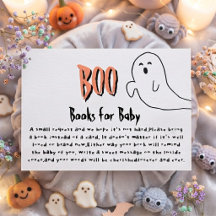Schattige Geest Kleine Boe Baby Shower Boeken voor