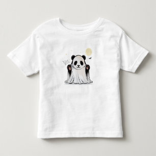 Schattige Geest Panda Onder de Maan Kinder Shirts