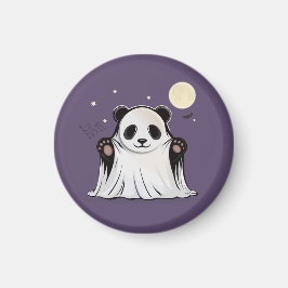Schattige Geest Panda Onder de Maan Magneet