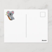 Schattige Gefeliciteerd Koala Beren Briefkaart (Achterkant)