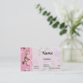 schattige gekke kussen vechten tegen apen cartoon visitekaartje (Staand voorkant)