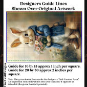 Schattige gekleed konijn, bloemen CW5L Decoupage Tissuepapier