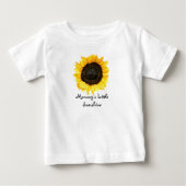 Schattige Gele Bloem Zonnebloem (Voorkant)