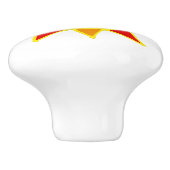 schattige gele cartoon keramische knop (Zijkant)