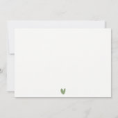 Schattige Gele Wilde Jungle Dier Leeuw Kinderen Ve Notitiekaartje (Achterkant)