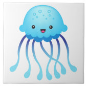 schattige gelei vis tegeltje (Voorkant)