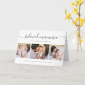 Schattige Geliefde Mama Moeder Moederdag Fotocolla Kaart (Gele Bloem)