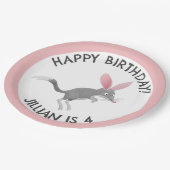 Schattige gelukkig Australisch bilby birthday gepe Papieren Bordje (Gekanteld)
