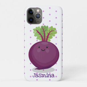 Schattige gelukkige biet wortel keuken cartoon ill Case-Mate iPhone case