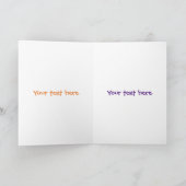 Schattige gelukkige Kerstgarnalen cartoonillustrat Kaart (Binnen)