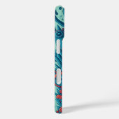 Schattige gelukkige lachende monsters Case-Mate iPhone case (Achterkant / Rechts)