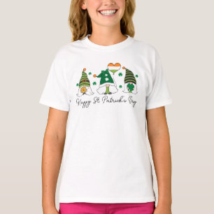 Schattige Gelukkige St. Patrick's Dag Kabouters T-shirt