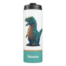 Schattige Gelukkige T-Rex Tyrannosaurus Rex Dinosa