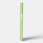 Schattige geluks-groene kabouter op licht limoengr Case-Mate iPhone case (Achterkant / Rechts)