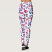 Schattige Gem Pattern Leggings (Achterkant)