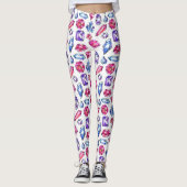 Schattige Gem Pattern Leggings (Voorkant)