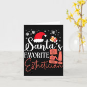 Schattige gemacht estheetica skincare schoonheidss kaart (Gele Bloem)