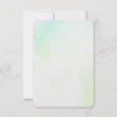 Schattige genderneutraal Baby shower bedankpas Bedankkaart (Achterkant)