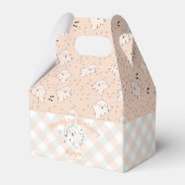 Schattige genderneutraal eerste verjaardag Hallowe Bedankdoosjes (Achterkant)