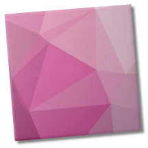 Schattige geometrisch roze verloop