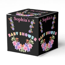 Schattige gepersonaliseerd Baby shower