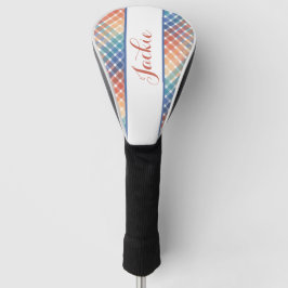 Schattige gepersonaliseerd golfhoofd Hoesje Golfheadcover