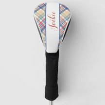 Schattige gepersonaliseerd golfhoofd Hoesje