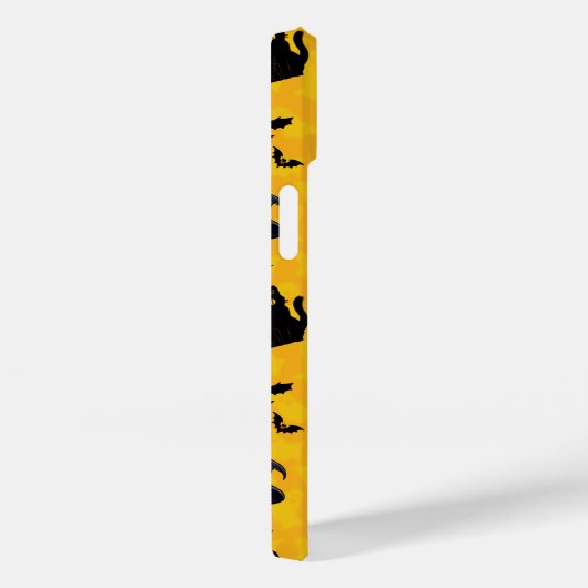Schattige gepersonaliseerd Halloween silhouet Case-Mate iPhone Case (Achterkant / Rechts)