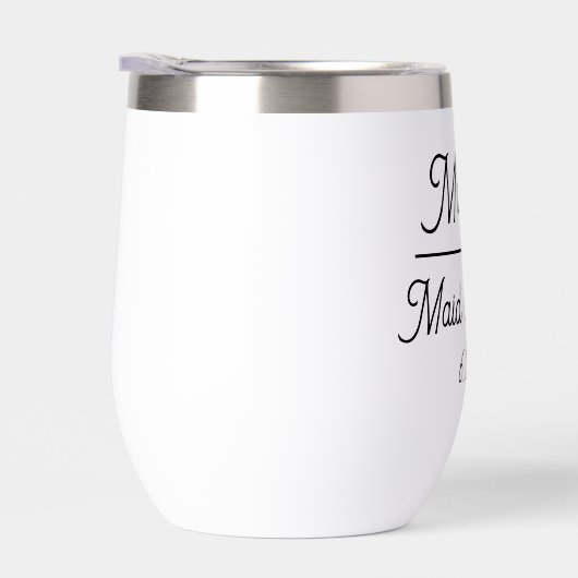 Schattige Gepersonaliseerd Maid of Honor Gift (Rechts)