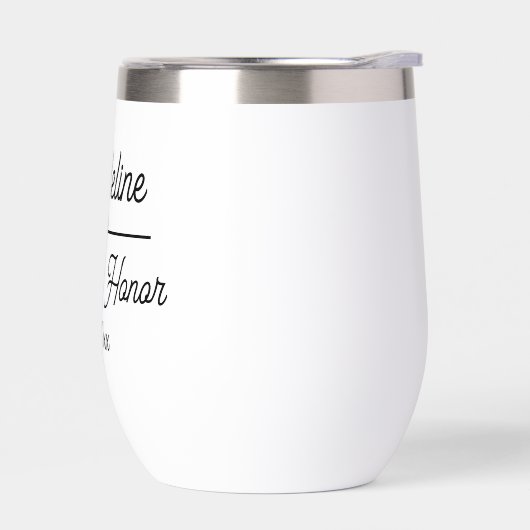 Schattige Gepersonaliseerd Maid of Honor Gift (Links)