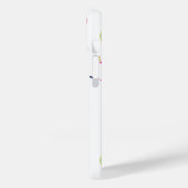 Schattige gepersonaliseerd monogram badmintonpatro Case-Mate iPhone case (Achterkant / Links)