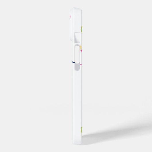 Schattige gepersonaliseerd monogram badmintonpatro Case-Mate iPhone case (Achterkant / Links)