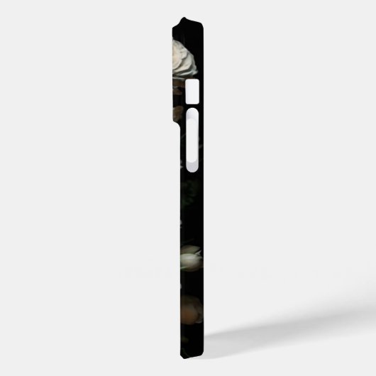 Schattige Gepersonaliseerd wit Bloemen Wildflower  Case-Mate iPhone Case (Achterkant / Links)