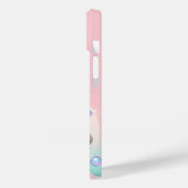 Schattige gepersonaliseerd zeemeermin telefoonhoes Case-Mate iPhone case (Achterkant / Links)