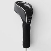 Schattige gepersonaliseerde beste Doodle-hondvader Golfheadcover (Schuin)