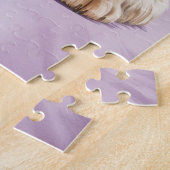 Schattige gepersonaliseerde Yorkie Legpuzzel (Zijkant)