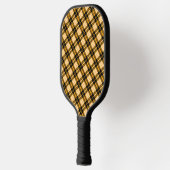 Schattige geruite gele pickleball peddel paddle (Links)