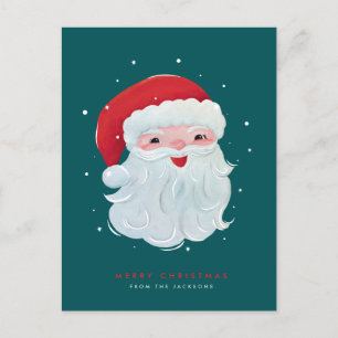 Schattige, geschilderd Sinterklaasontwerp Briefkaart