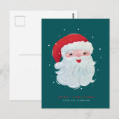 Schattige, geschilderd  Sinterklaasontwerp Briefkaart (Voorkant / Achterkant)