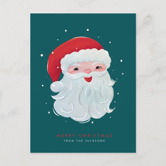Schattige, geschilderd  Sinterklaasontwerp Briefkaart (Voorkant)