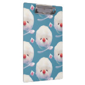 Schattige geschoren ijshond patroon klembord (Rechts)