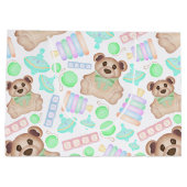 Schattige Geslachtsneutrale teddybeer Baby Groot Cadeauzakje (Achterkant)