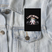 Schattige Gestapelde Kawaii Katten – “Wow!! Hallo” Button (Insitu)