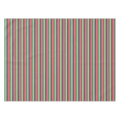 Schattige gestreepte vintage kleuren tafelkleed (Voorkant (Horizontaal))