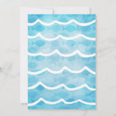 Schattige Gevist 1e verjaardagsfeestuitnodiging Kaart (Achterkant)