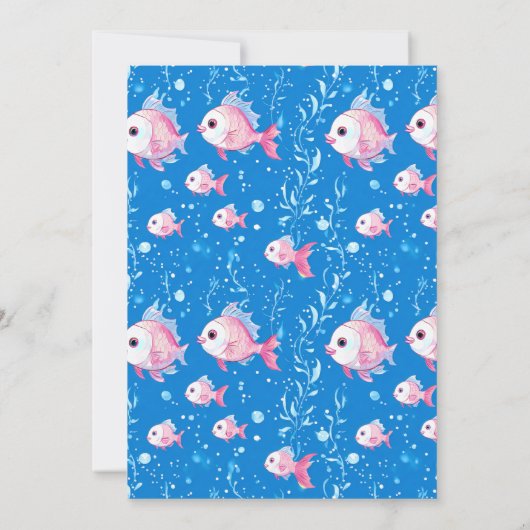 Schattige Gevist thema meisje Baby shower Kaart (Achterkant)