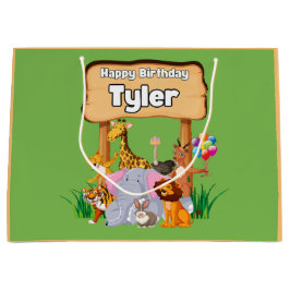 Schattige geweldige dierentuin dier kind's groot cadeauzakje