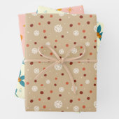 Schattige & Gezellig Cadeaupapier - Design Set 4 (In situ)